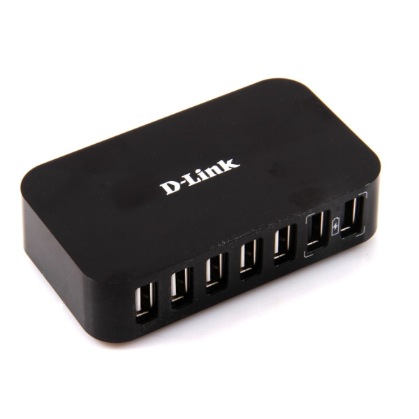 USB хъб D-LINK D-Link 7-Port USB 2.0 Hub - DUB-H7