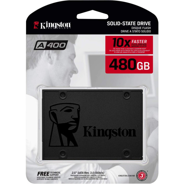 SSD диск KINGSTON  - SA400S37/480G