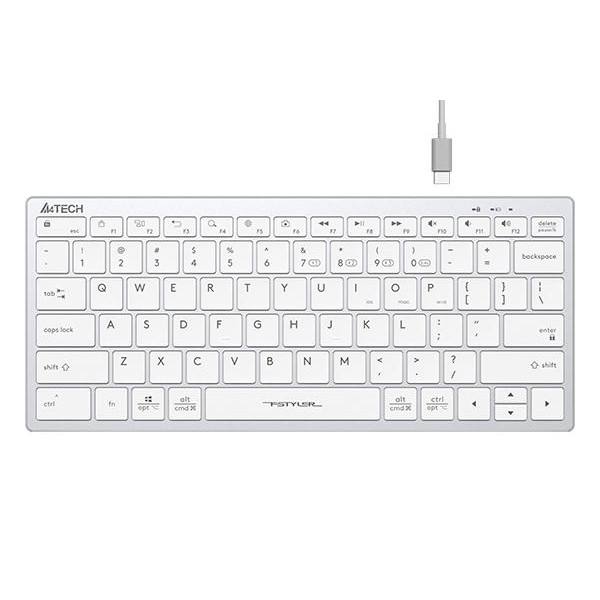 Клавиатура A4tech - A4-KEY-FBX51C-WHITE