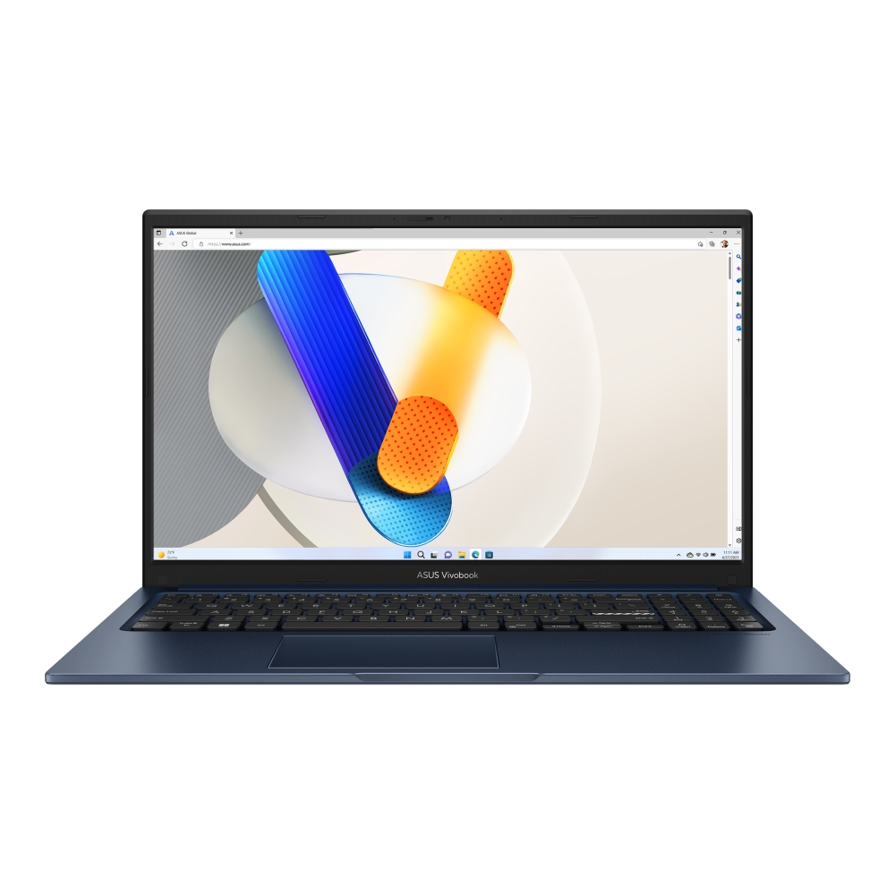 Лаптоп Asus Vivobook X1504VA-BQ2947, Intel 5 120U 1.4 GHz (12MB Cache, up to 5.0 GHz, 10 cores, 12 Threads), 15.6