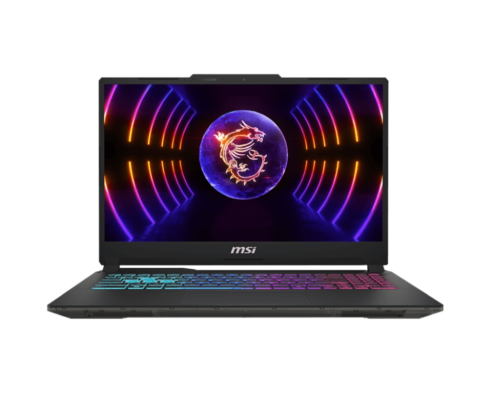 Лаптоп MSI Cyborg 15 A13VE, i5-13420H (8C/12T, up to 4.60GHz, 12 MB), RTX 4050 6GB GDDR6 194 AI TOPS, 15.6